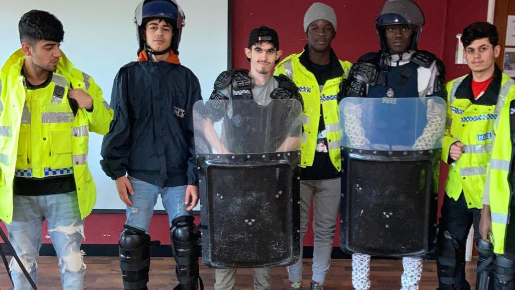 Students on the NCS programme 