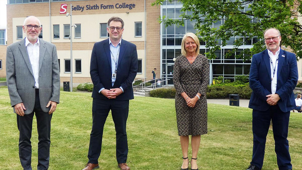 Andrew McConnell, Phil Sayles, Sam Wright and Richard Stiff