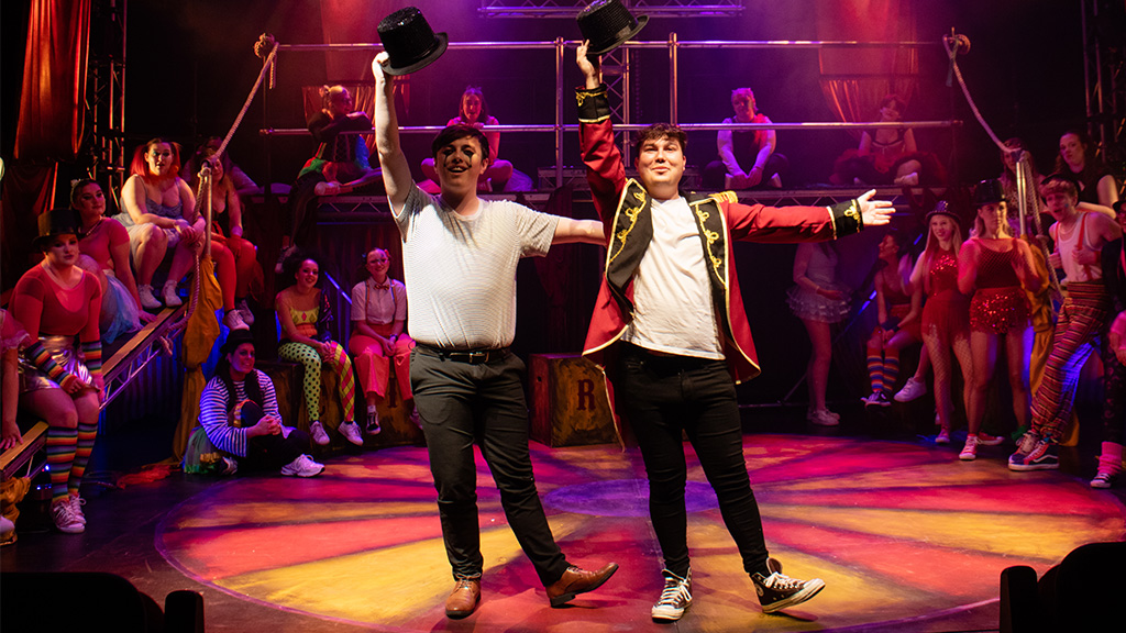 Performing arts students 