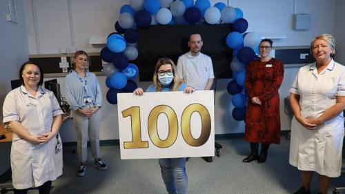 Student as the 100th apprentice 