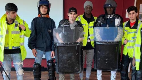 Students on the NCS programme 