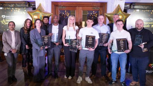 Students at National Apprenticeship Awards 
